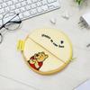 MORIPiLO Tissue Case, Winnie the Pooh, Disney Merchandise, Plush Pouch, Small, Cute, 13x13cm (Funny Face, Yellow), Disney Character, Morishita Pillow
