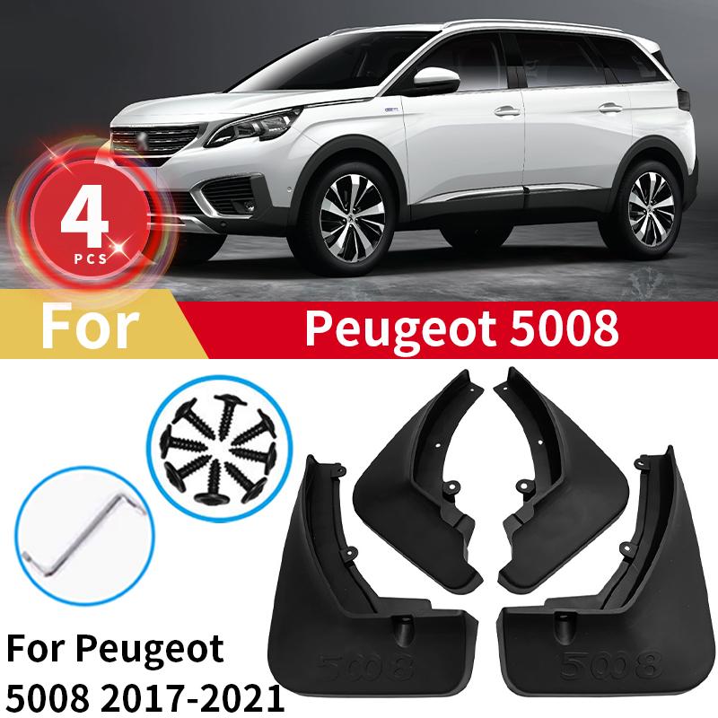 Брызговики Для 2017 2018 2019 2020 2026 Peugeot 5008 Брызговики Автомобильные Крылья Аксессуары Передние Задние Колеса Брызговики