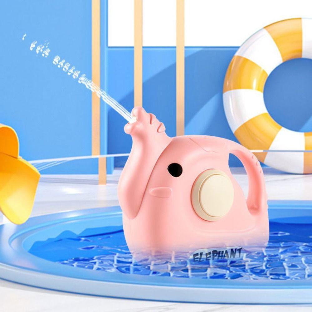 Plastic Elephant Baby Bath Toys Sprinkler Elephant Plant Watering Pot Boys Girls Children Kids
