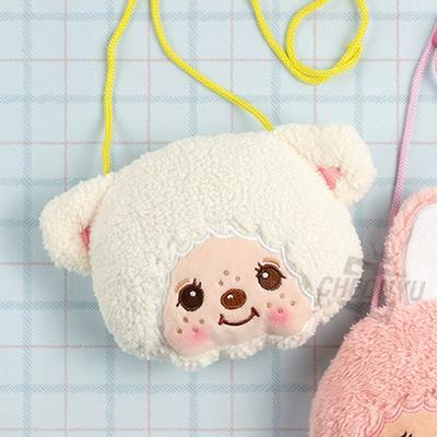 [Монччичи] Мешочек-кошелек на шею Monchhichi_Подвеска