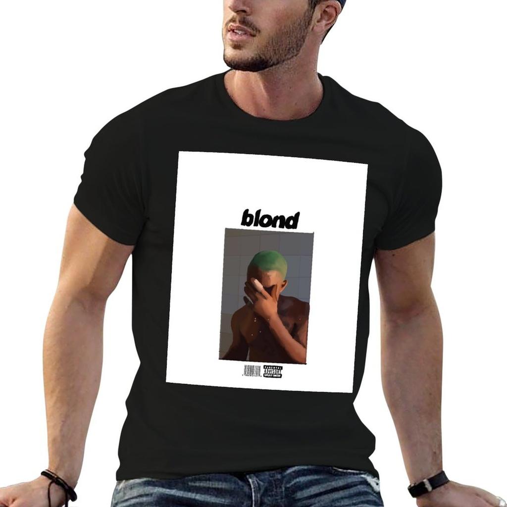 Футболка Frank Ocean Blonde Хлопковые Футболки Высококачественные Футболки Для Унисекса Комплект Хлопковые Унисекс Футболки Для Унисекса Повседневная Футболка