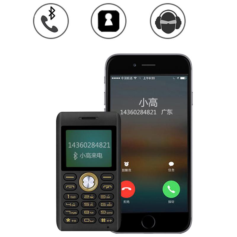 Мини-мобильный телефон Ультратонкая 5-миллиметровая противоударная Bluetooth-пылезащитная камера
