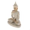 Тайская статуя сидящего Будды, резные статуэтки из песчаника, индуистской религии, скульптура для дома и