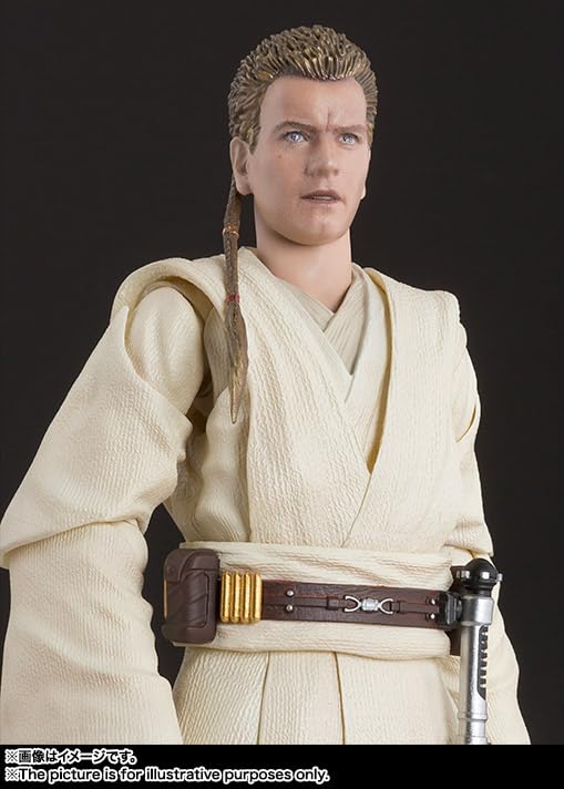 TAMASHII NATIONS STAR The Phantom Menace Kenobi 155mm Painted Movable Figure S.H.Figuarts WARS Obi-Wan (Episode I) (Resale Version) Approx. PVC&ABS