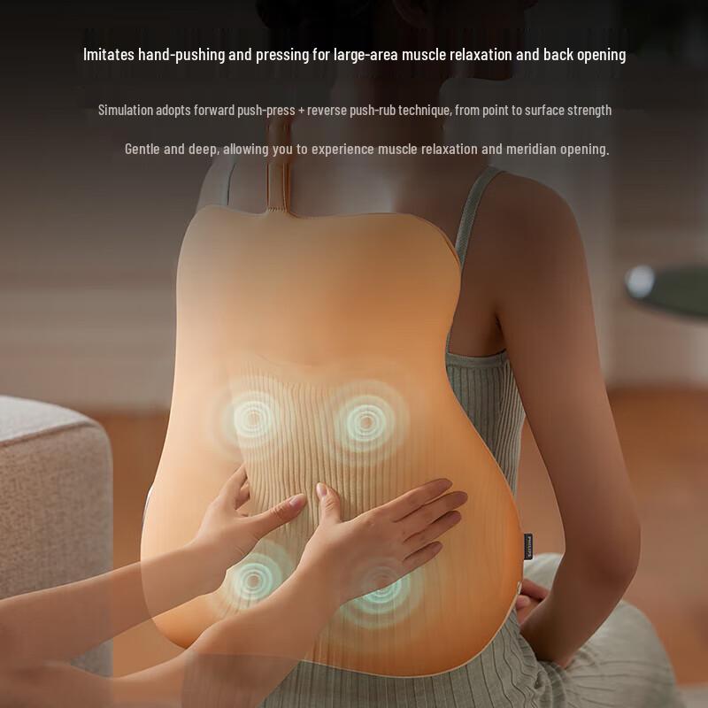 Philips Поясничная массажная подушка с подогревом и разминанием