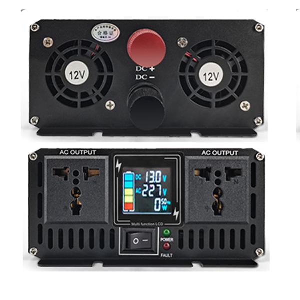 Инвертор чистой синусоиды для грузовика 12В/24В/48В в 220В, автомобильный инвертор 3000 Вт-5000 Вт