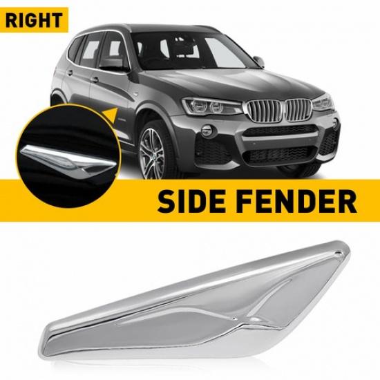 51117338570 Боковая накладка отделка крыла передняя правая для 15-17 BMW X3 F25 X4 F26 EV