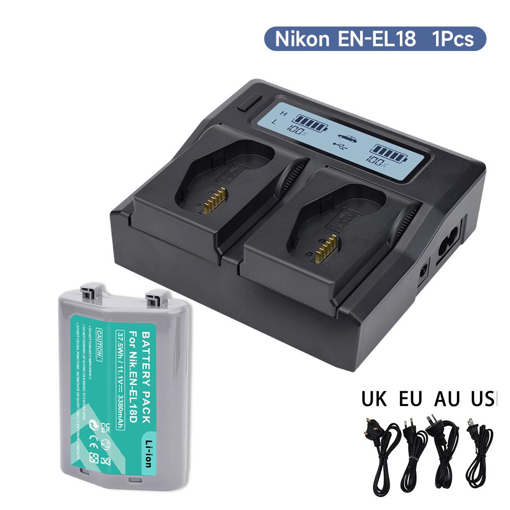 EN-EL18 EN EL18 ENEL18 EN EL18 EN EL18A Camera Battery+Fast Charger for Nikon EL18B EL18C EL18D D4 D4S D5 MB-D12 D800 D800E