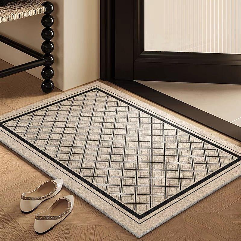 Grid entry door floor mat, wire ring door mat, adjustable foot mat, dirt resistant and wear-resistant mat