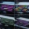 Декоративная полоска для вентиляционного отверстия автомобиля, Универсальная водонепроницаемая отделка для вентиляционного отверстия, Подходит для большинства автомобилей, Аксессуары для интерьера автомобиля
