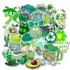 25/50 шт., мультяшный зеленый/розовый/синий/черный/желтый/фиолетовый VSCO для девочек и мальчиков, детские наклейки, игрушка, водонепроницаемая наклейка для DIY ноутбука, велосипедного шлема, автомобильные наклейки
