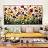 Abstract Flowers Painting On Canvas Wall Art Posters And Prints Wall Pictures For Living Room Bedroom Nordic Art Home Decor