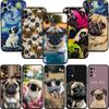 MY6 Милый Мопс Мягкий Чехол для Телефона OPPO A40 A60 A80 A15 A16 A16K A12 A17 A17K A54 A54S A53 A53S A55 A56 A57 A98 F23