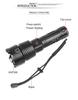 XHP160 Light Flashlight High Power Aluminum Alloy USB Rechargeable with Lantern Super Bright  Waterproof Outdoor Strong