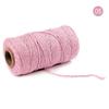 100m Long/100Yard 2 mm Crafts Artisan Macrame Cotton Rope Home Textiles Linen String Twisted Cord