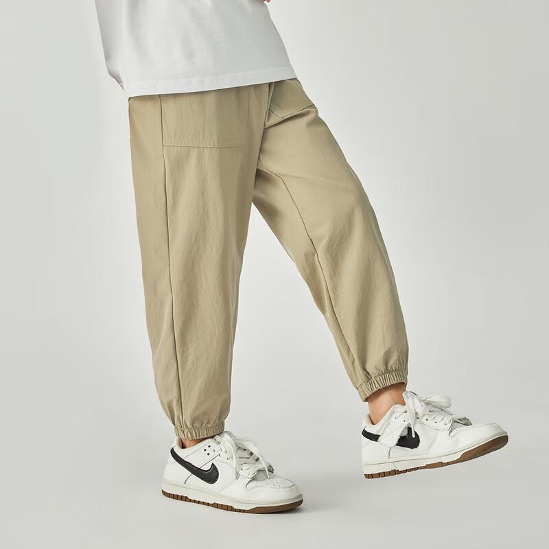Duoduojia Boys' Summer Ice-Feel Jogger Pants