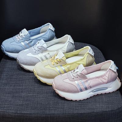 Кожаные туфли женские осенние туфли Daddy Shoes повседневные спортивные туфли на платформе маленькие белые туфли