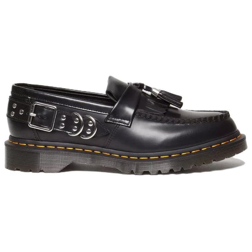Dr. Martens Кожаные Удобные Универсальные Лоферы Унисекс Лоферы Черные 31597001