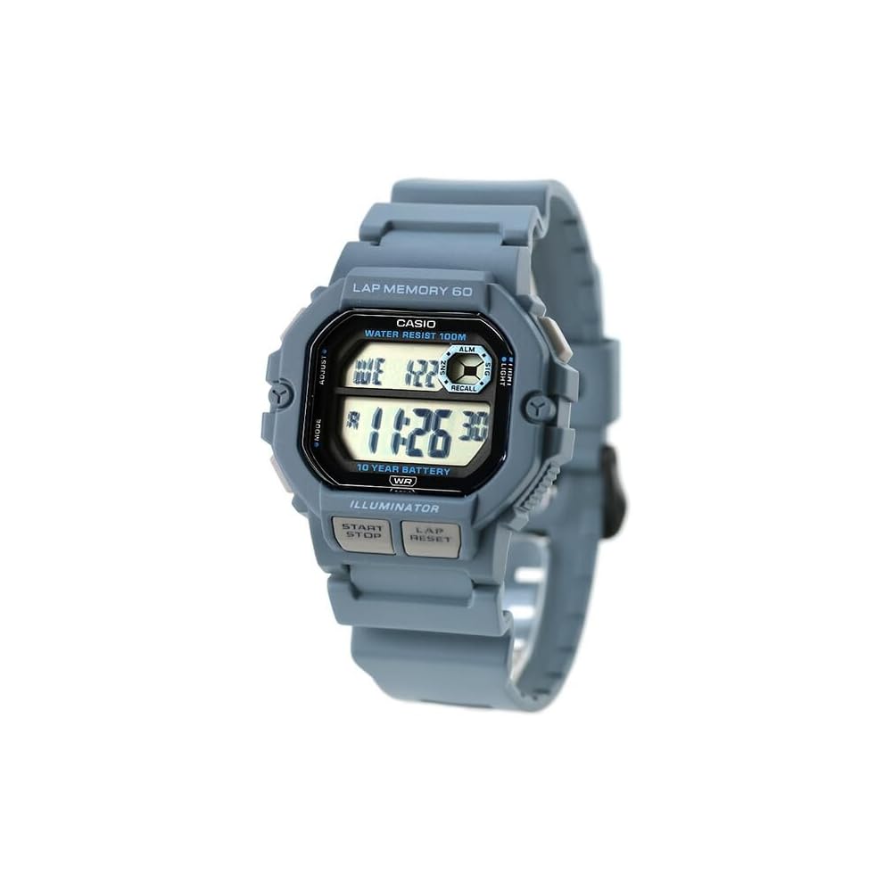 Casio Cheap Casio Standard Quartz Men's Wristwatch WS-1400H-2AV Water Resistant Black Band Analog