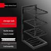 Yunshuang 4-ярусная кухонная полка для хранения из нержавеющей стали