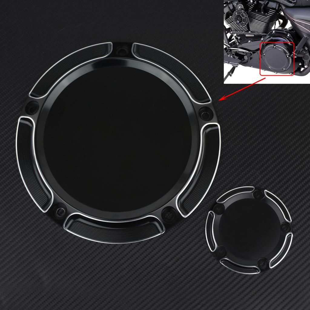 Motorcycle 5 Holes Derby Clutch Timing Timer Cover Engine Covers For Harley Dyna Touring Softail Electra Glide FLHR FXD 99-2017