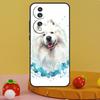 Мультяшный чехол с собакой Самоед для Honor 200 Pro X9c X9a X8a X7a X6a X7 X8 X9 X8b X9b 50 70 90 Magic 6 5 Lite