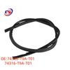 Honda City Roof Water Gutter Seal Strip (2015-2020) - Part Number 74316-T9A-T01.