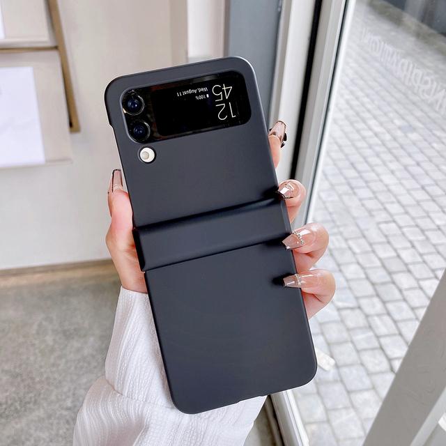 Защитная крышка ярких цветов для Samsung Galaxy Z Flip 4 3, жесткий противоударный чехол для ПК