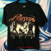 Футболка Poison 93 World Tour на родном языке Ремейк классического стиля NH15774 винтажная Стирка Повседневная Немного дизайнерская одежда мужская