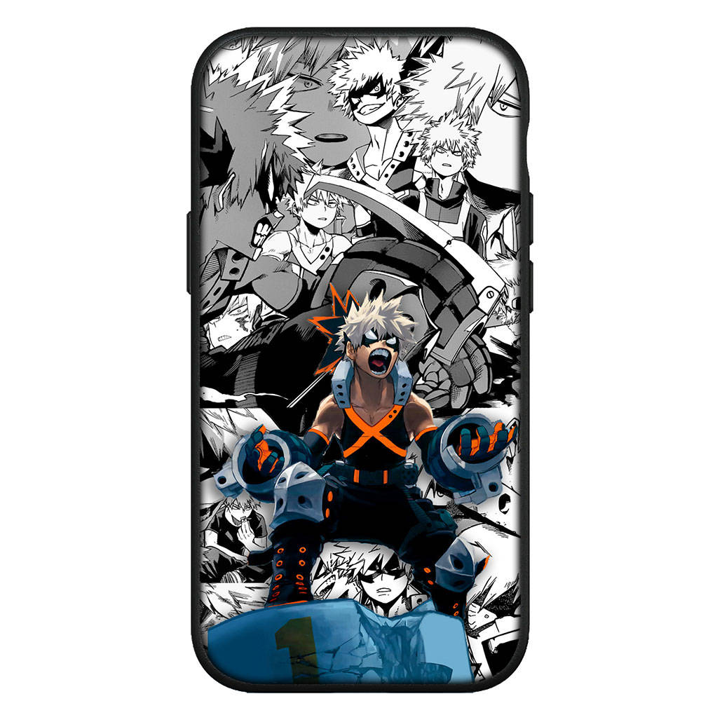 Для iPhone 15 14 Xiaomi Redmi Note 13 12 11 Pro Max X 8 7 XR Samsung Galaxy A34 A15 S24 S23 Huawei OPPO A54 BNHA Чехол My Hero Academia Midoriya Izuku