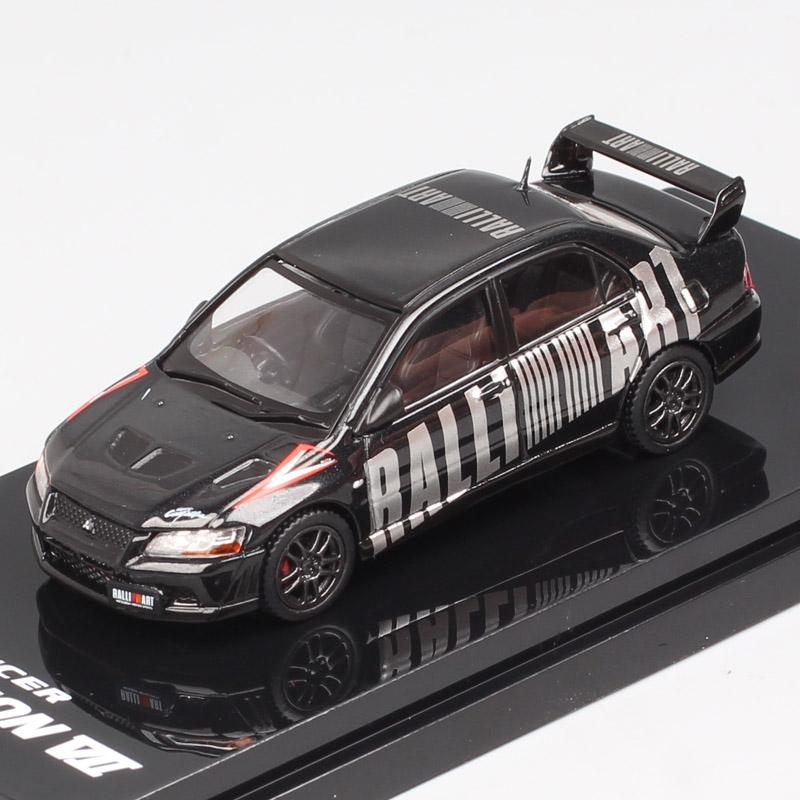 Hobby Japan Масштаб 1/64 Mitsubishi Lancer GSR RS Evolution EVO IX VII IV VIII Ralliart Модель Раллийного Автомобиля Литье под давлением Игрушечные Машинки HJ64
