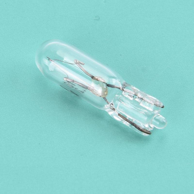 10 шт. 12 В 1,2 Вт Стеклянная лампа T5 для приборной панели, лампы стоп-сигнала