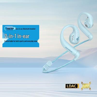 Спортивные наушники с открытым ухом и костной проводимостью Soundcore Leap 2-в-1