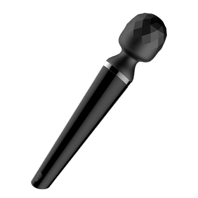 Вибратор в форме микрофона, 8-частотный AV-стик, немой массажный стержень для женщин