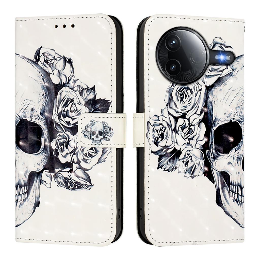 Для Xiaomi Poco F7 Ultra 5G/Xiaomi Redmi K80 5G/Xiaomi Redmi K80 Pro 5G/Xiaomi Poco F7 Pro 5G Кожаный чехол С печатью рисунка Кошелек Подставка Мобильный чехол