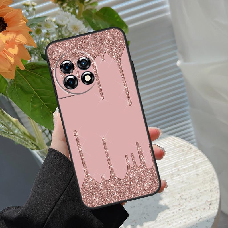 Love Rose Gold Style Case For OnePlus 15 15R 12 12R 13T 13R 13 11 10 10R 10T 8T Nord 5 CE 2 3 4 Lite N20 N30 Cover