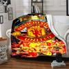 Manchester Blanket Soft Cozy Great for Couch Picnics Sofa Four Seasons Multipurpose Digital Print Best Holiday Gift for Friends Family