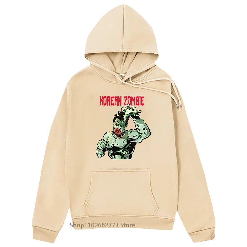 Korean Zombie Hoodies Gothic Anime Sweatshirts Long Sleeve Clothes for Women Streetwear Unisex Clothing Harajuku Pullover Y2k Top