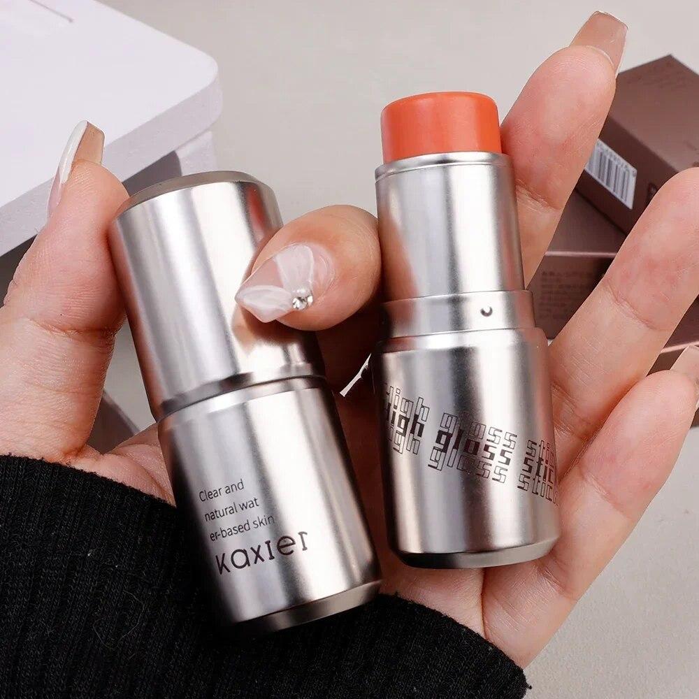 4 цвета, мерцающий хайлайтер, румяна, осветитель для лица, тела, косметика, контур лица, осветляющий макияж