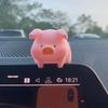 Cute Pig Car Pendants SwingTigger Car Accessories Interior Auto Rearview Mirror Pendants Birthday Gift Auto Decoraction Ornament