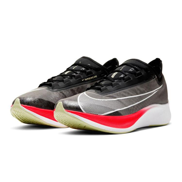 Nike Zoom Fly 3 Laser Crimson Мужские кроссовки Black Olive-Aura White AT8240-003