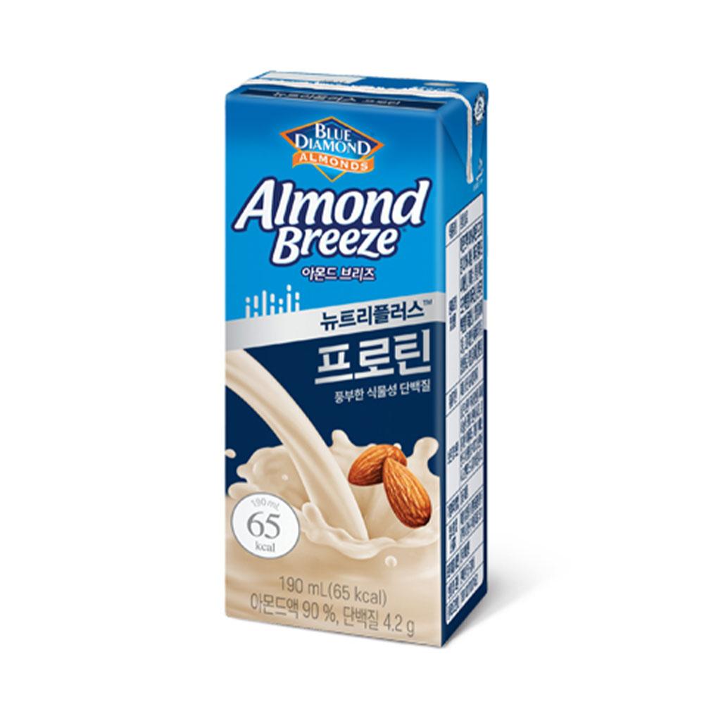 Миндальное молоко Breeze Nutriplus Протеиновое 190мл