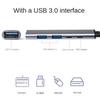 1-3PCS PD 65W Type-C To USB 3.0 Hub 5-Port OTG Multi-Port Splitter Adapter Compatible with MacBook Pro 13/15/Air/Pro Computers