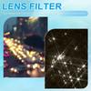 Uxcell 72mm Star Lens Filter Starburst Lens Filter 8 Points Star Camera Lens Filter for Night View Glass Crafts