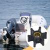 Professional Water Pump Impeller for Marine Boat Engine Sturdy Reliable Outboard Part Wear Resistant for Cooling Systems