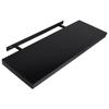 VidaXL Floating Wall Shelves 2 Pcs Black 120x20x3.8 Cm 288204