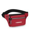 Unisex Fashion Waist Bag - Large Phone Fanny Pack for Men & Women (Water-Resistant Banana Hip Bag for Travel/Outdoor)