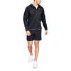 Under Armour Ветровка Qualifier Storm Running с капюшоном и логотипом, мужская верхняя одежда, черная 1326597-001