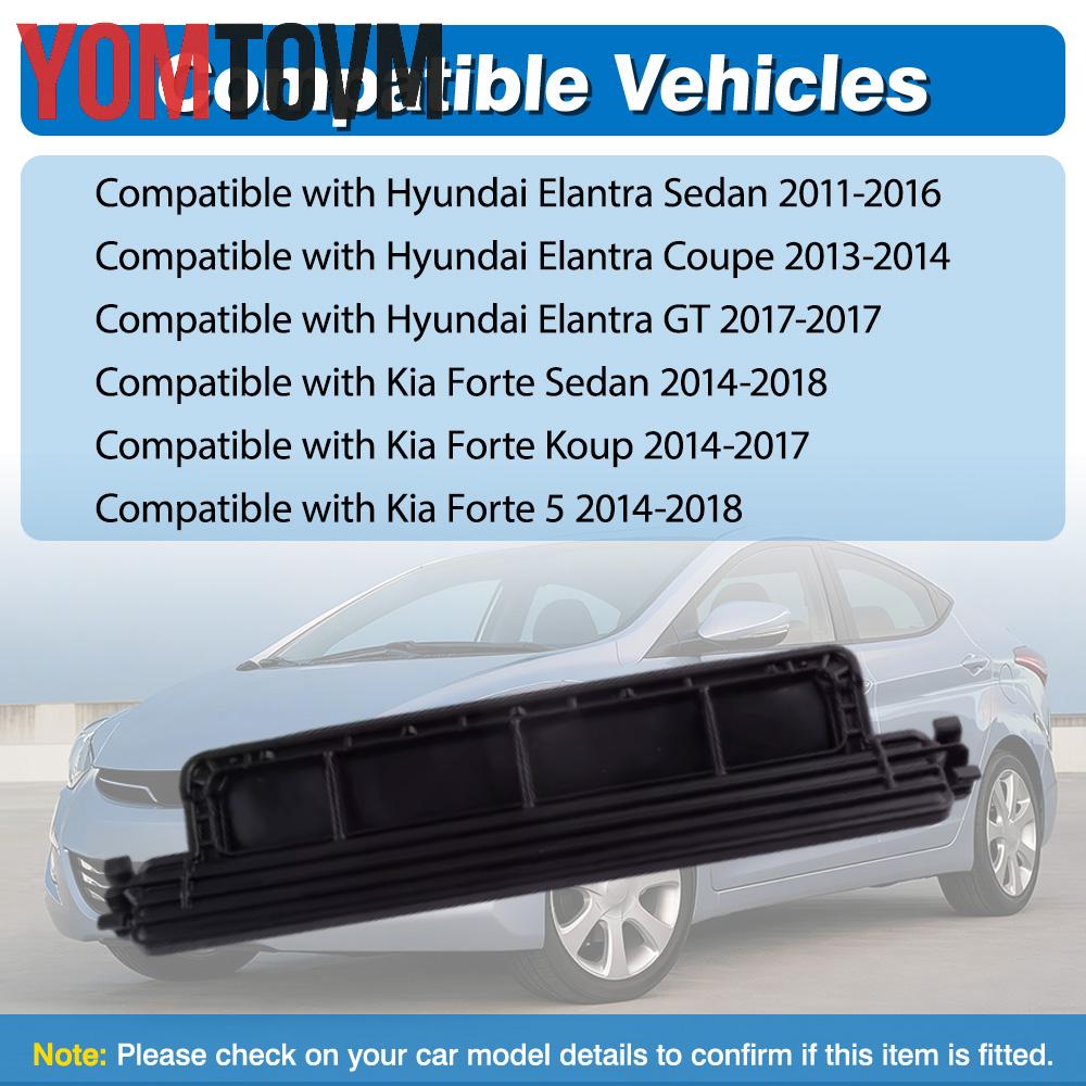 971293X000 Cabin Air Filter Access Cover for Hyundai Elantra Sedan 11-16 Coupe 13-14 GT 2017 Kia Forte Sedan Koup 5 97129-4V000
