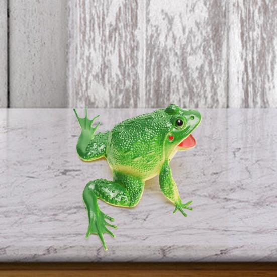 Звучащая игрушка-лягушка Прозрачная текстура Пазл Сложный реквизит Имитация звучащей игрушки-лягушки для презентаций